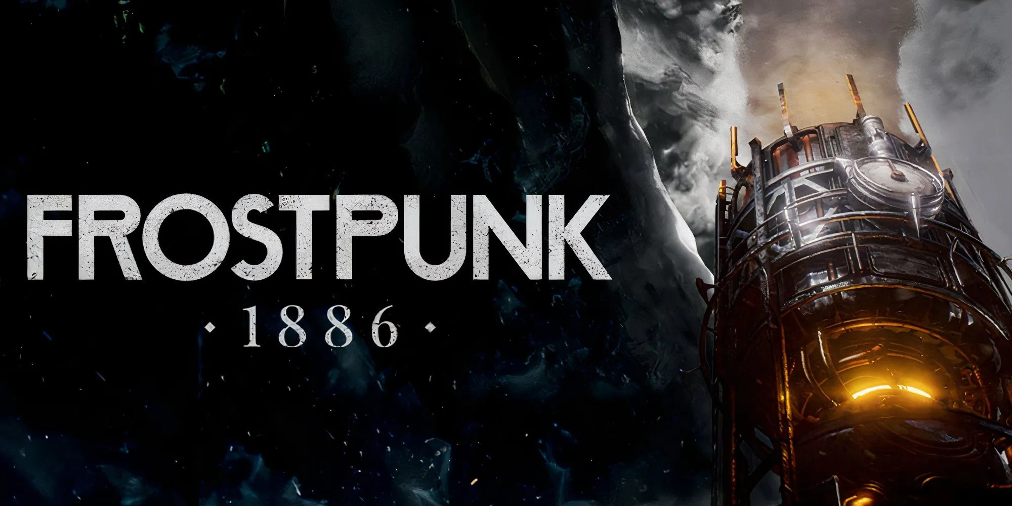 Logo chính thức của Frostpunk 1886, bản remaster game sinh tồn xây dựng thành phố bằng Unreal Engine 5.