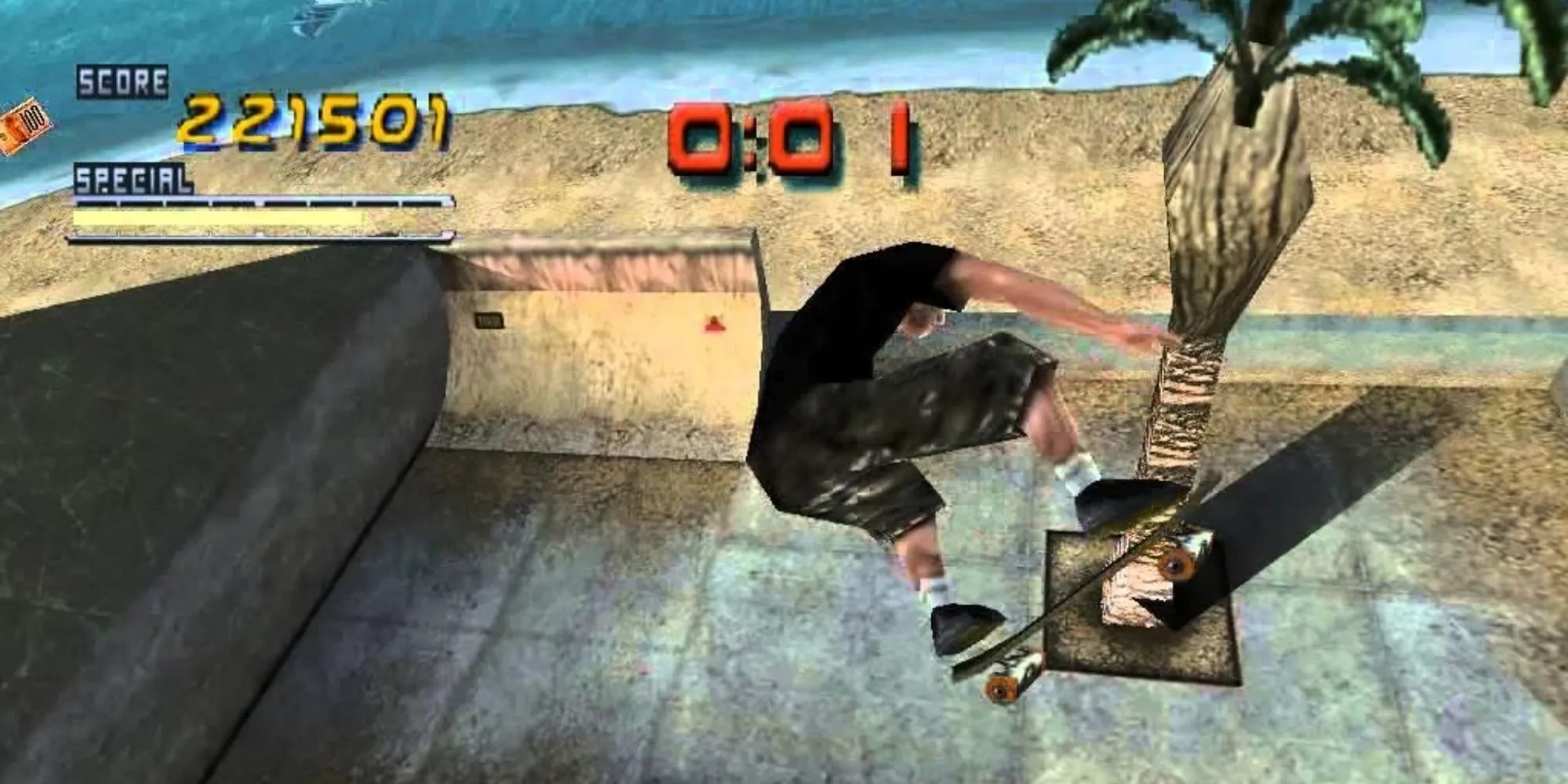 Logo game Tony Hawk's Pro Skater 2, game trượt ván biểu diễn huyền thoại của hệ máy N64.