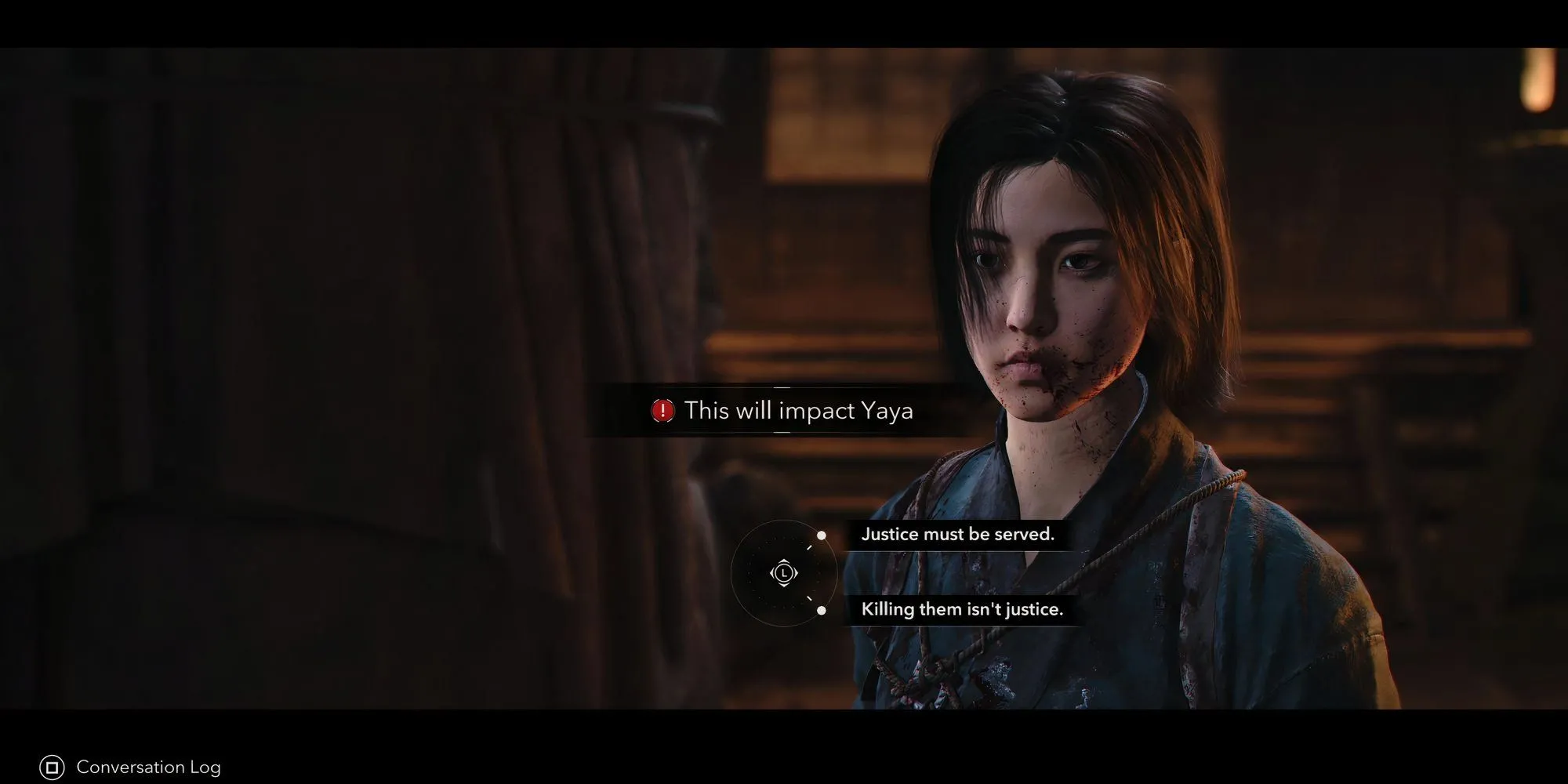 Lựa chọn quan trọng của Naoe trong nhiệm vụ The Wounded game Assassin's Creed Shadows