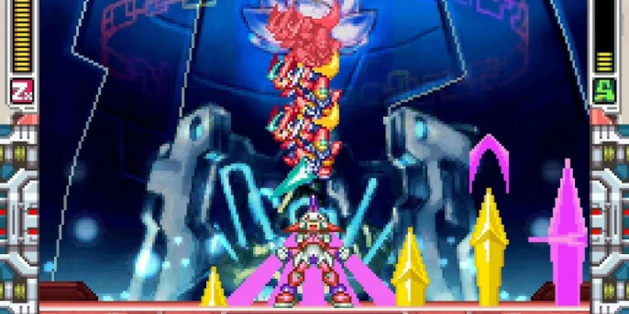Mega Man ZX đấu trùm Prometheus