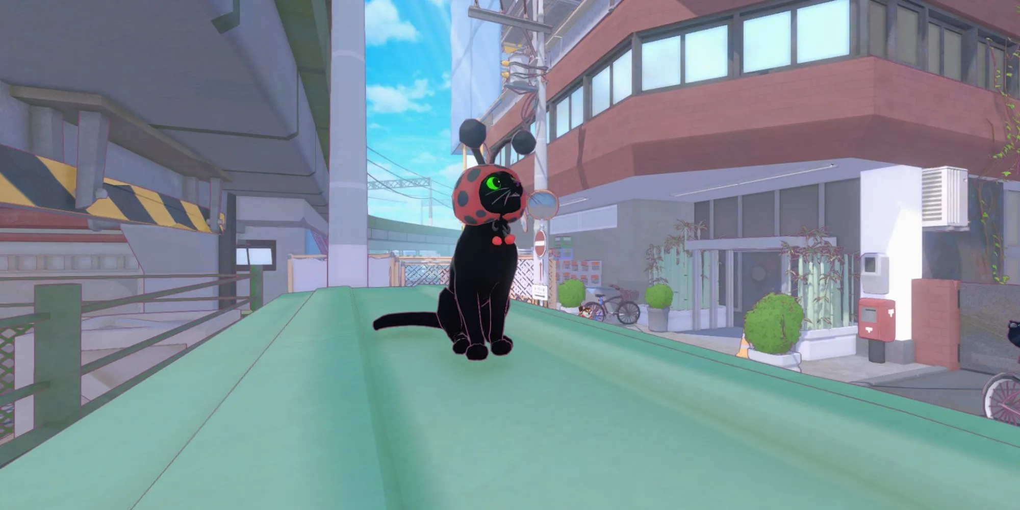 Mèo con đội mũ dễ thương khám phá thế giới mở trong game Little Kitty Big City