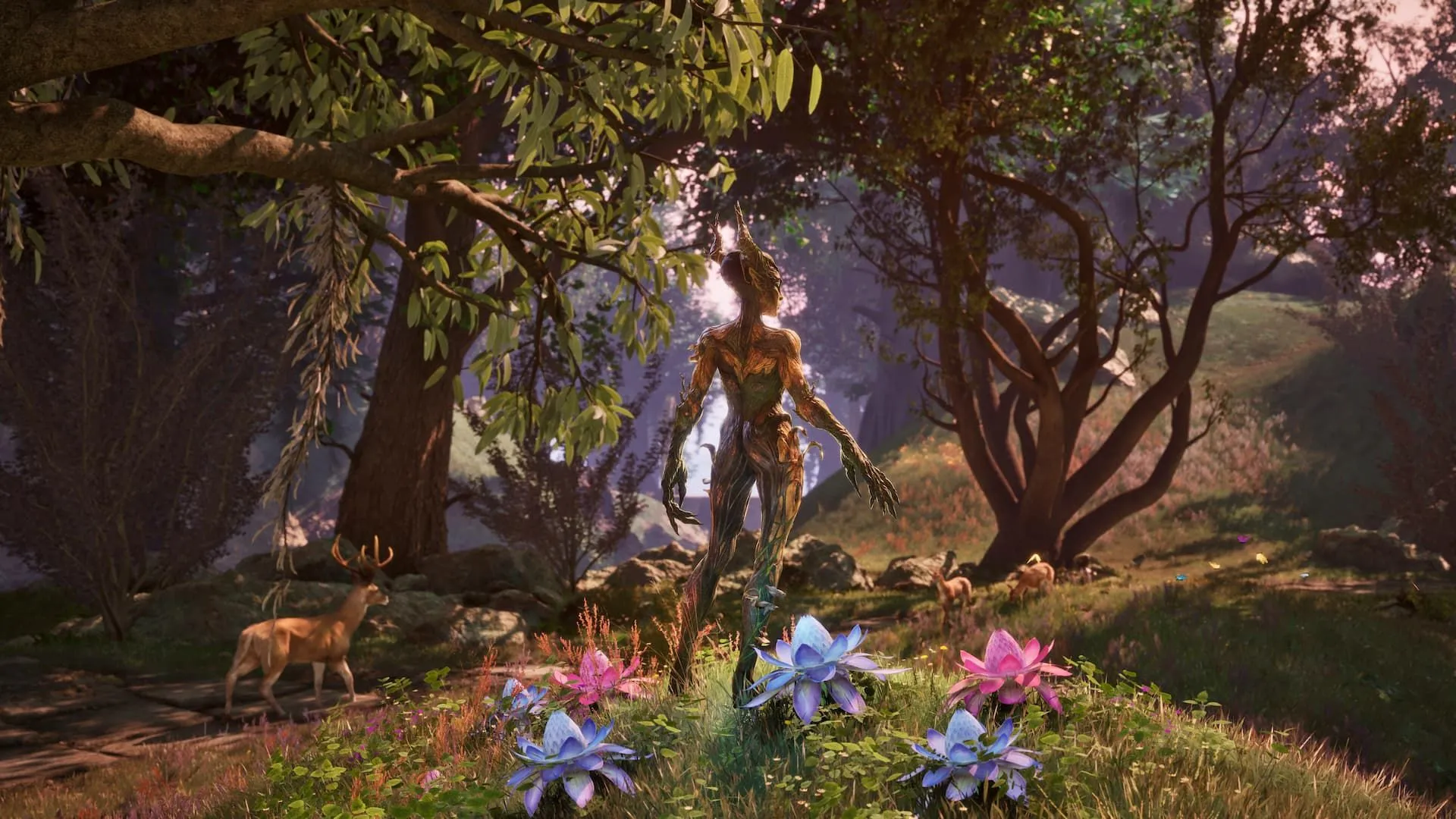 Một sinh vật Fey trong thế giới mở của The Elder Scrolls Oblivion Remastered