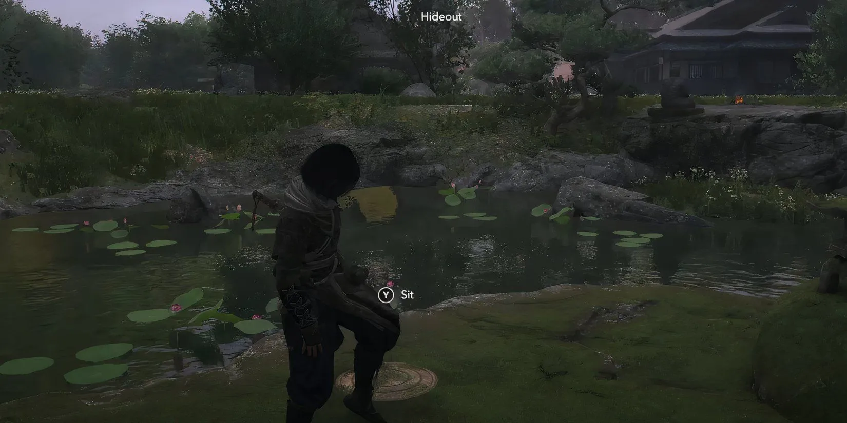 Naoe tìm thấy một điểm thiền định trong Assassins Creed Shadows