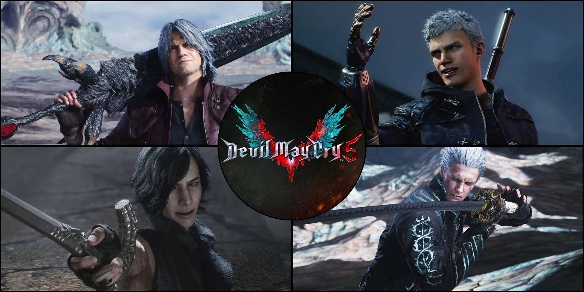 Nero thực hiện đòn tấn công được cường hóa bởi Exceed, liên quan đến kỹ năng MAX-Act trong Devil May Cry 5
