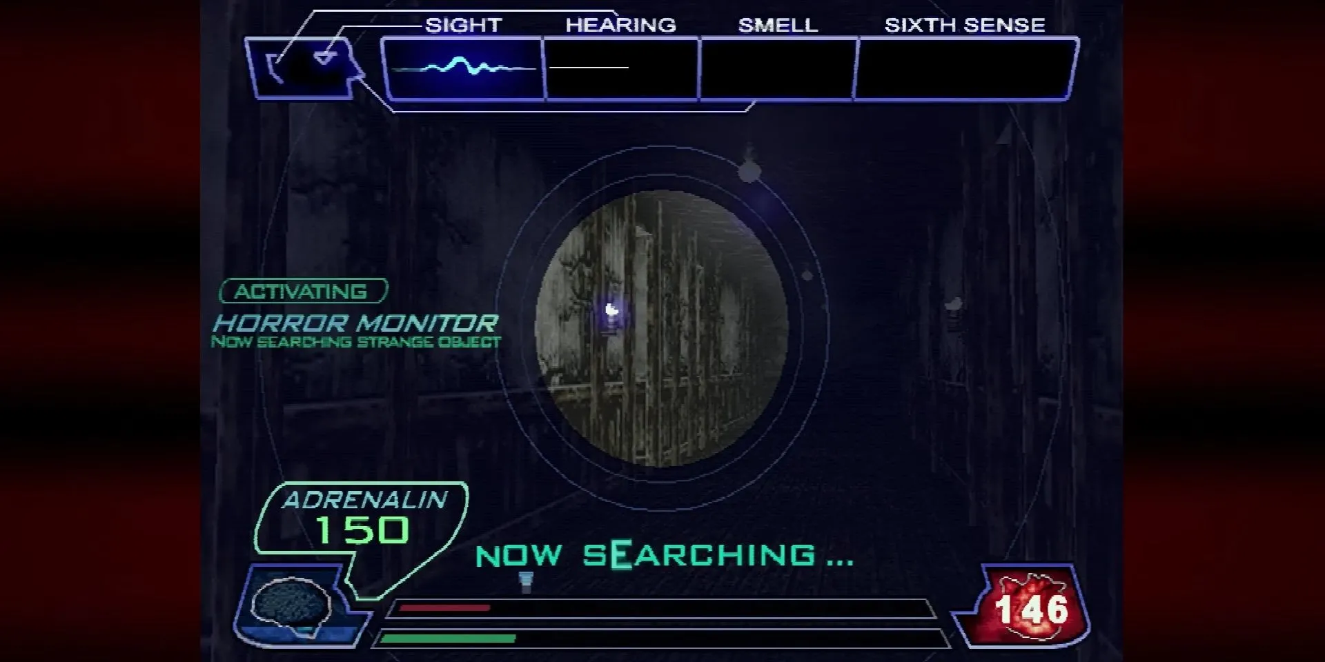 Người chơi đánh dấu bẫy trong game kinh dị Illbleed trên Dreamcast