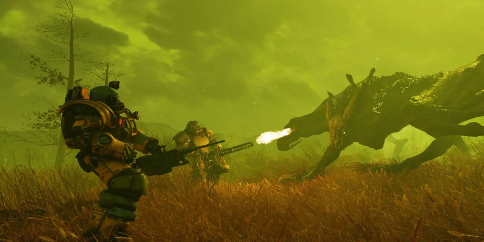 Người chơi đối mặt với quái vật 'Legendary' trong thế giới rộng lớn của Fallout 76