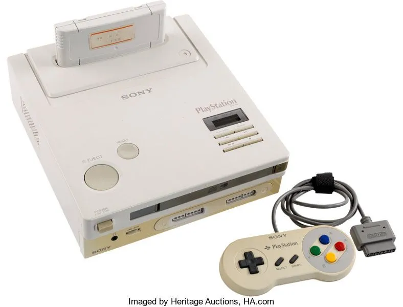 Nguyên mẫu Nintendo PlayStation được trưng bày trước khi bán đấu giá