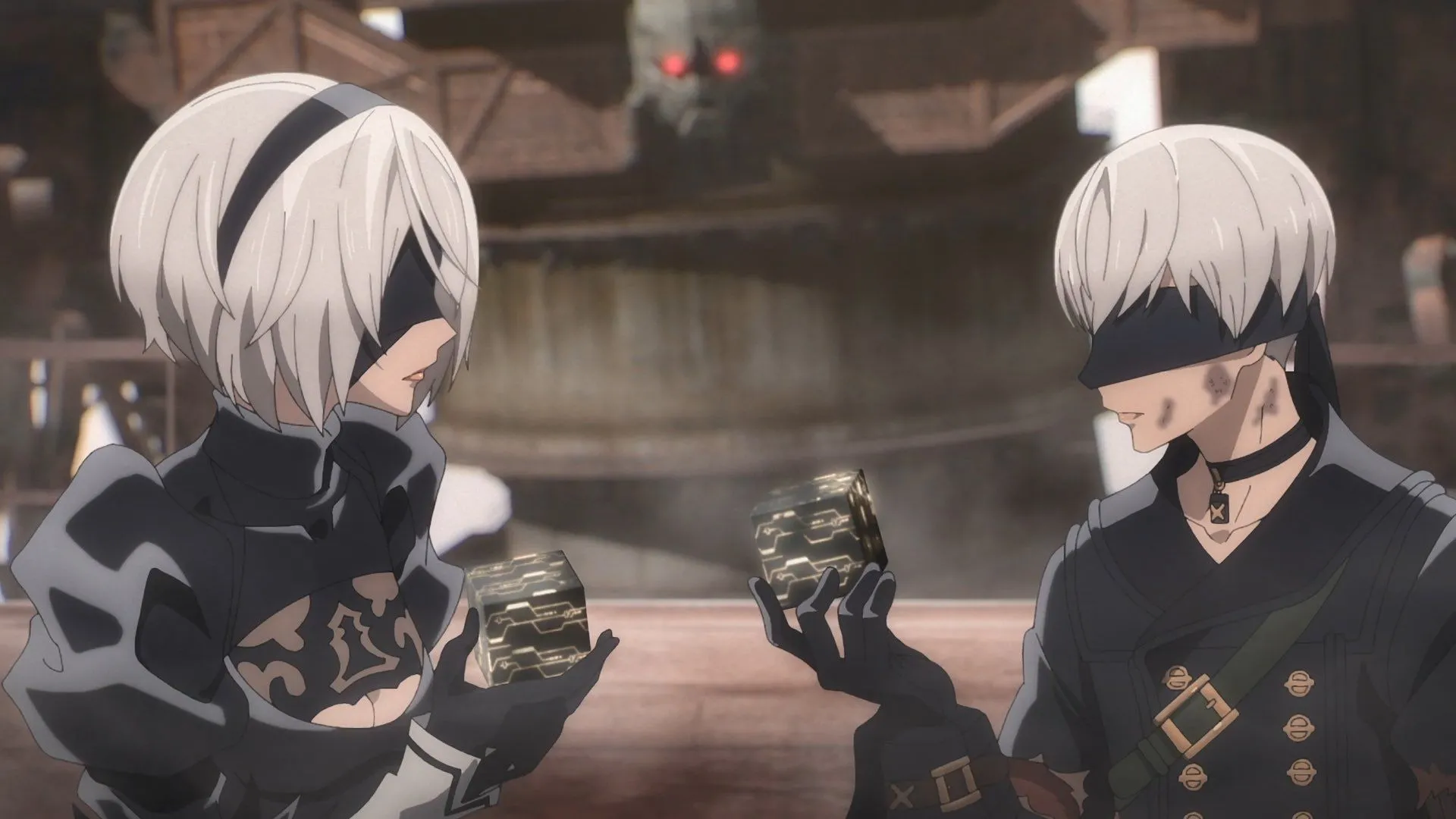Nhân vật 2B trong tựa game hành động nhập vai Nier Automata của PlatinumGames