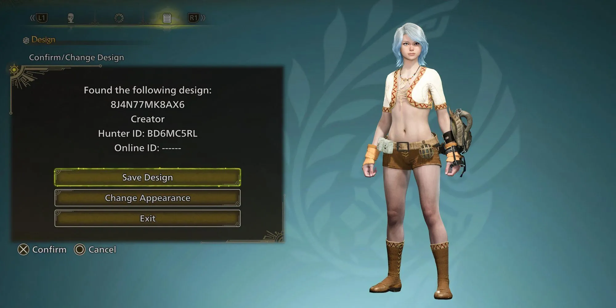 Nhân vật Furina từ Genshin Impact được tái tạo trong Monster Hunter Wilds