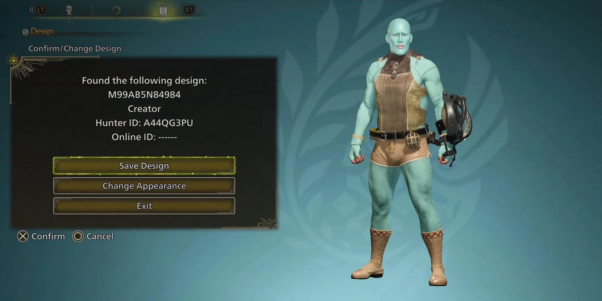 Nhân vật Handsome Squidward hài hước trong Monster Hunter Wilds