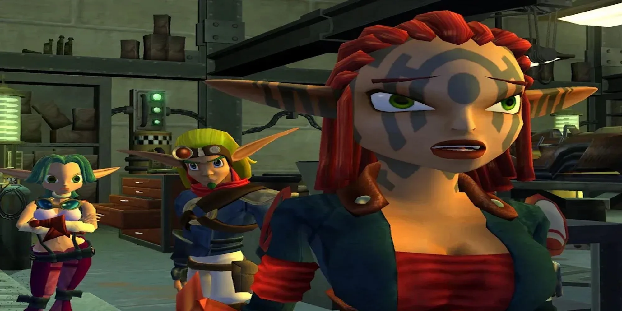 Nhân vật Jak trong game phiêu lưu hành động Jak 2, tựa game PS2 kinh điển giống GTA