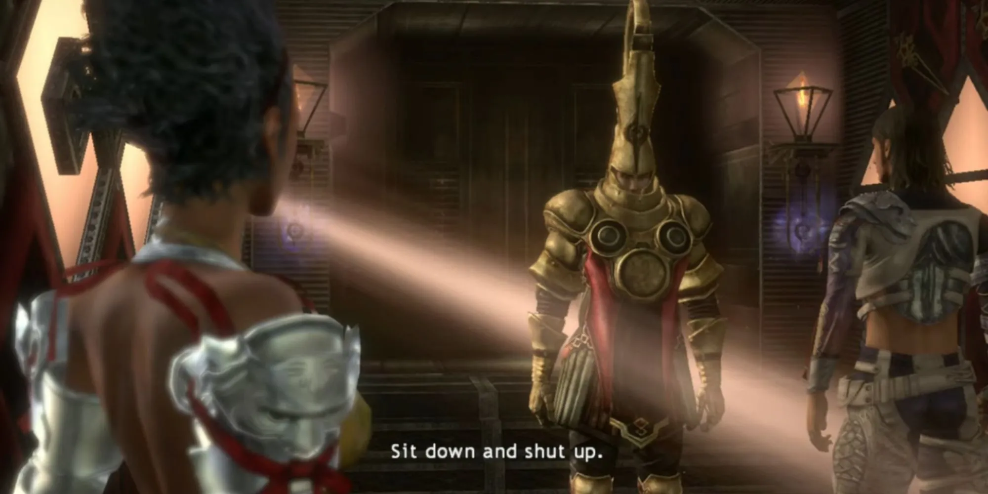 Nhân vật Kaim bất tử giữa khung cảnh bi tráng trong Lost Odyssey