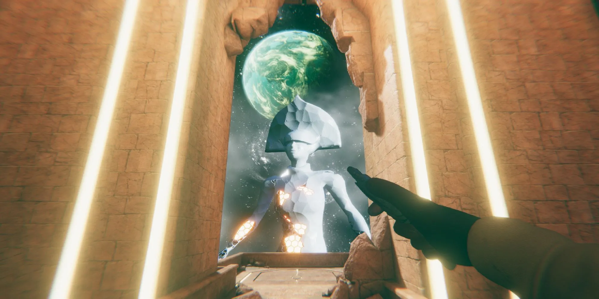 Nhân vật người chơi sử dụng Tua vít Sonic trong game Doctor Who: The Edge Of Reality