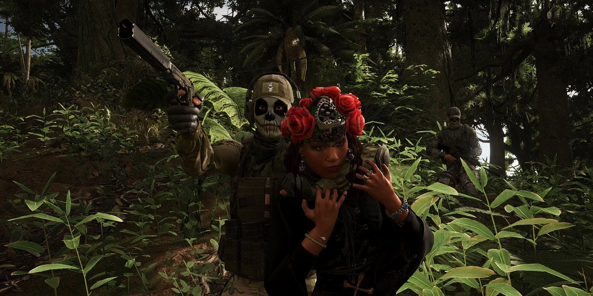 Nhân vật nữ La Santera trong Ghost Recon Wildlands