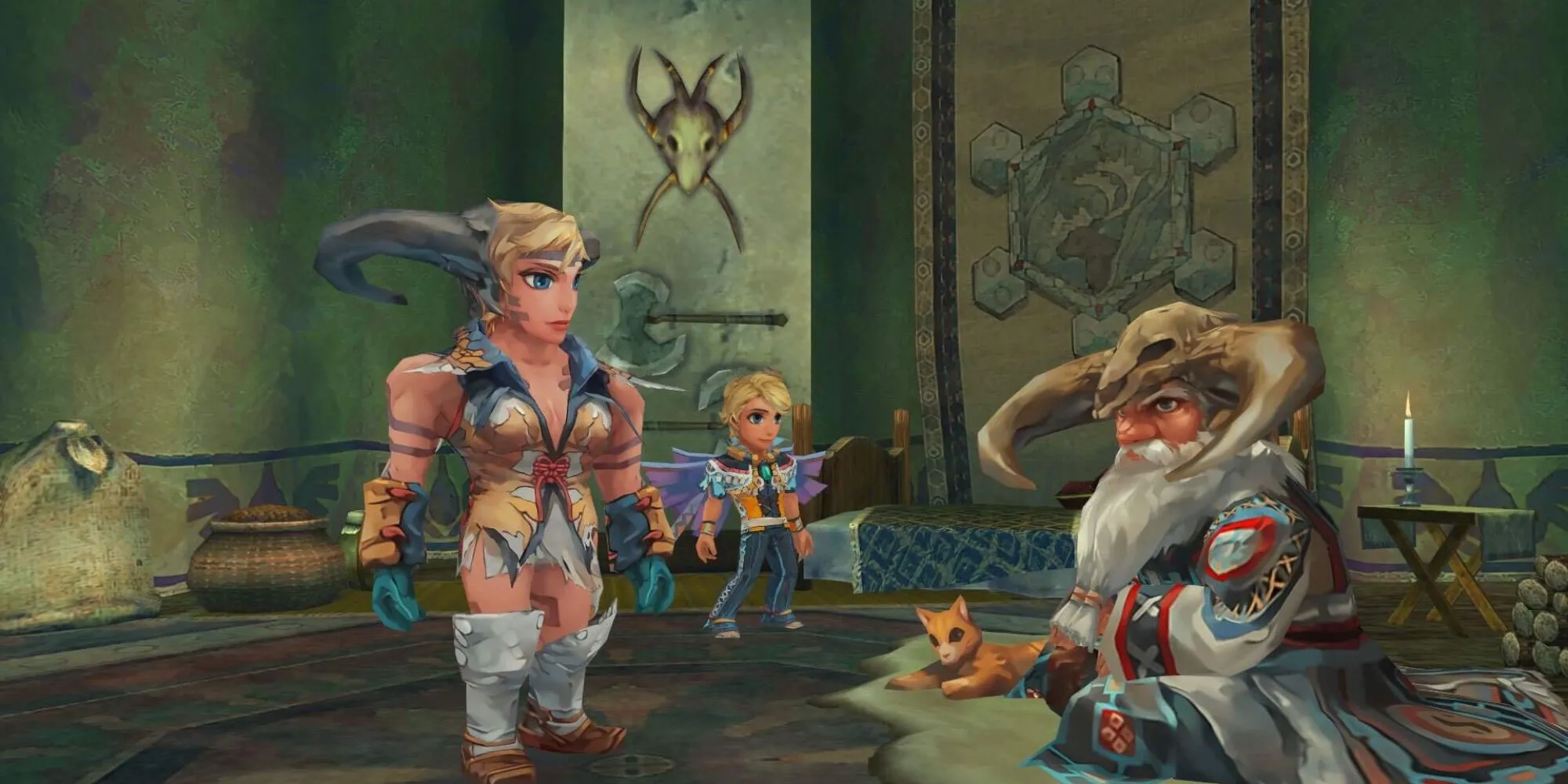 Nhân vật Sif trong Romancing SaGa: Minstrel Song với phong cách nghệ thuật độc đáo.