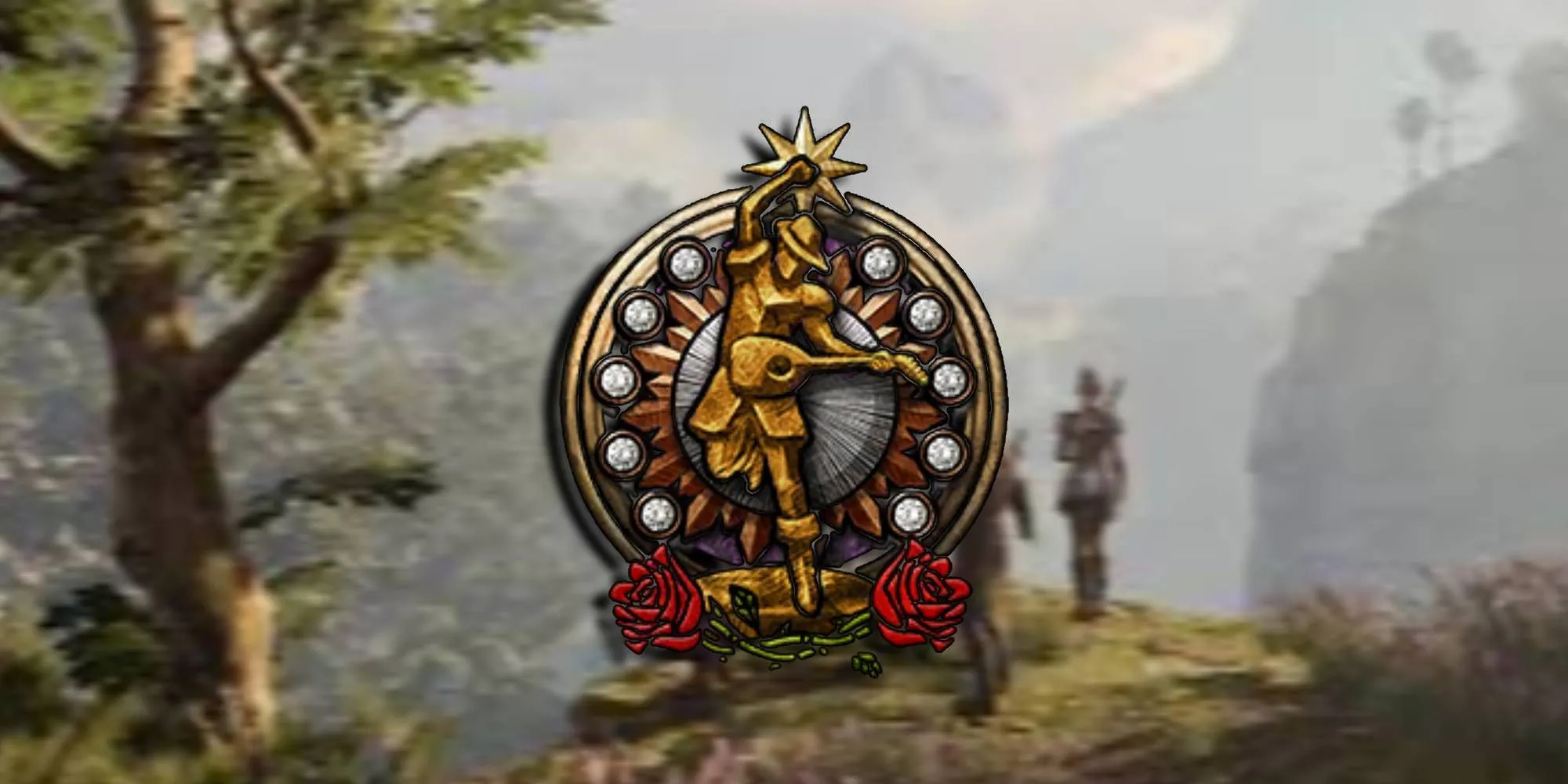 Nhân vật sử dụng kỹ năng College of Glamour Bard trong Baldur's Gate 3, minh họa subclass hỗ trợ