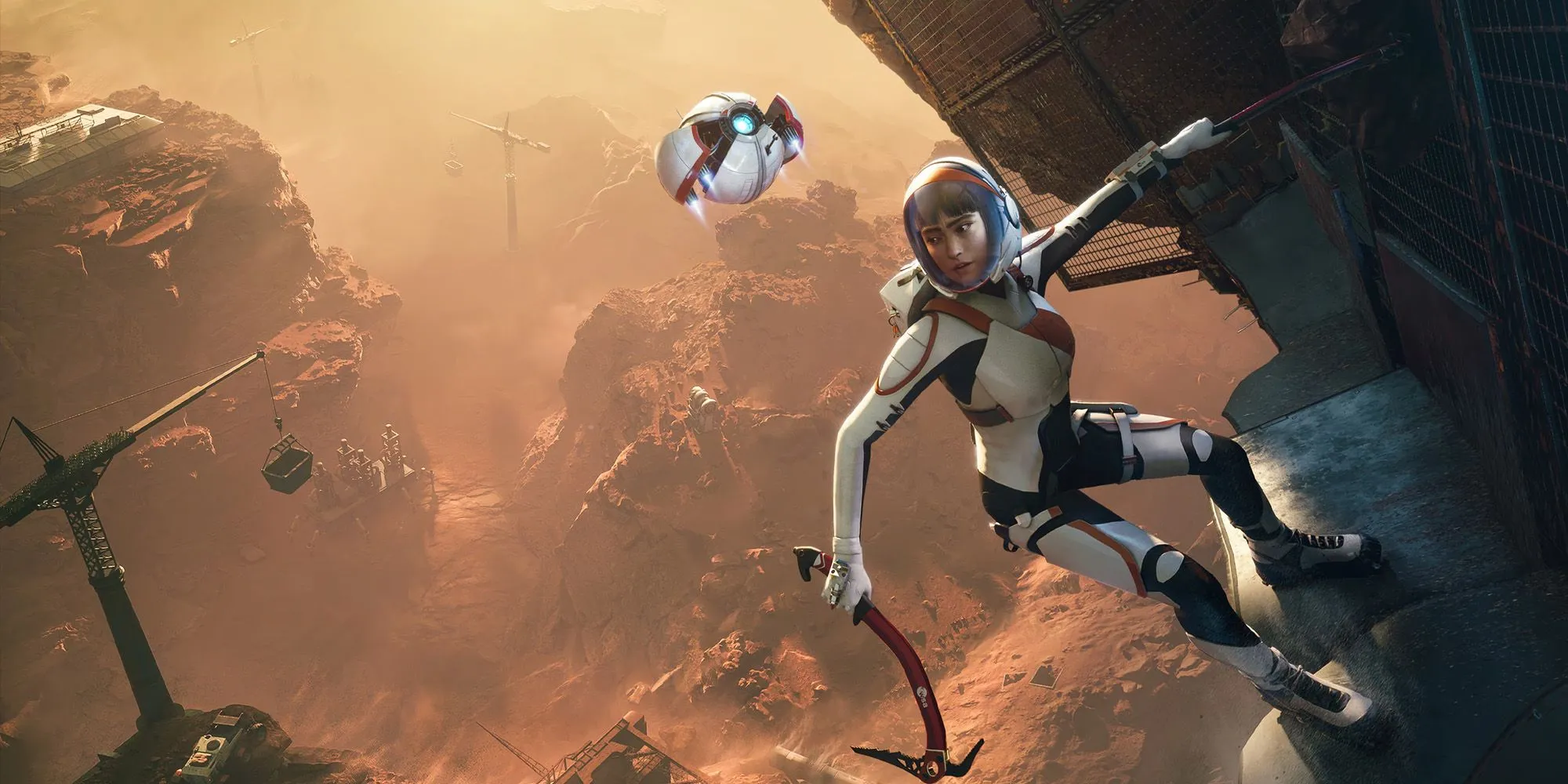 Nhân vật trong game Deliver Us Mars khám phá Sao Hỏa