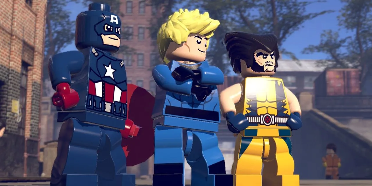 Nhân vật trong một tựa game LEGO cũ, minh họa cho các hợp tác trước đây