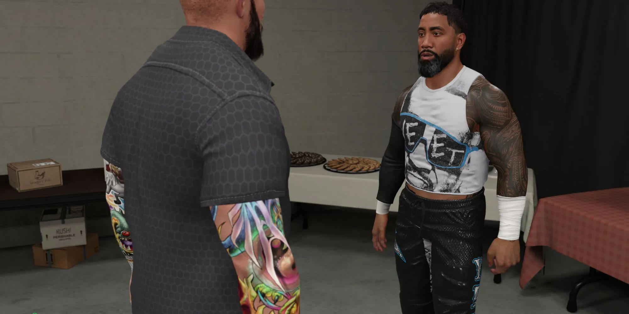 Nhân vật tùy chỉnh trong chế độ MyRise của game WWE 2K25
