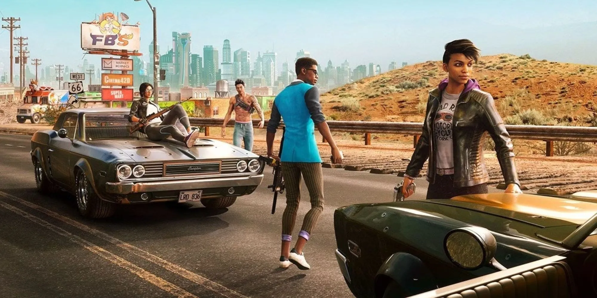 Nhân vật và thế giới mở đầy màu sắc trong Saints Row (2022)