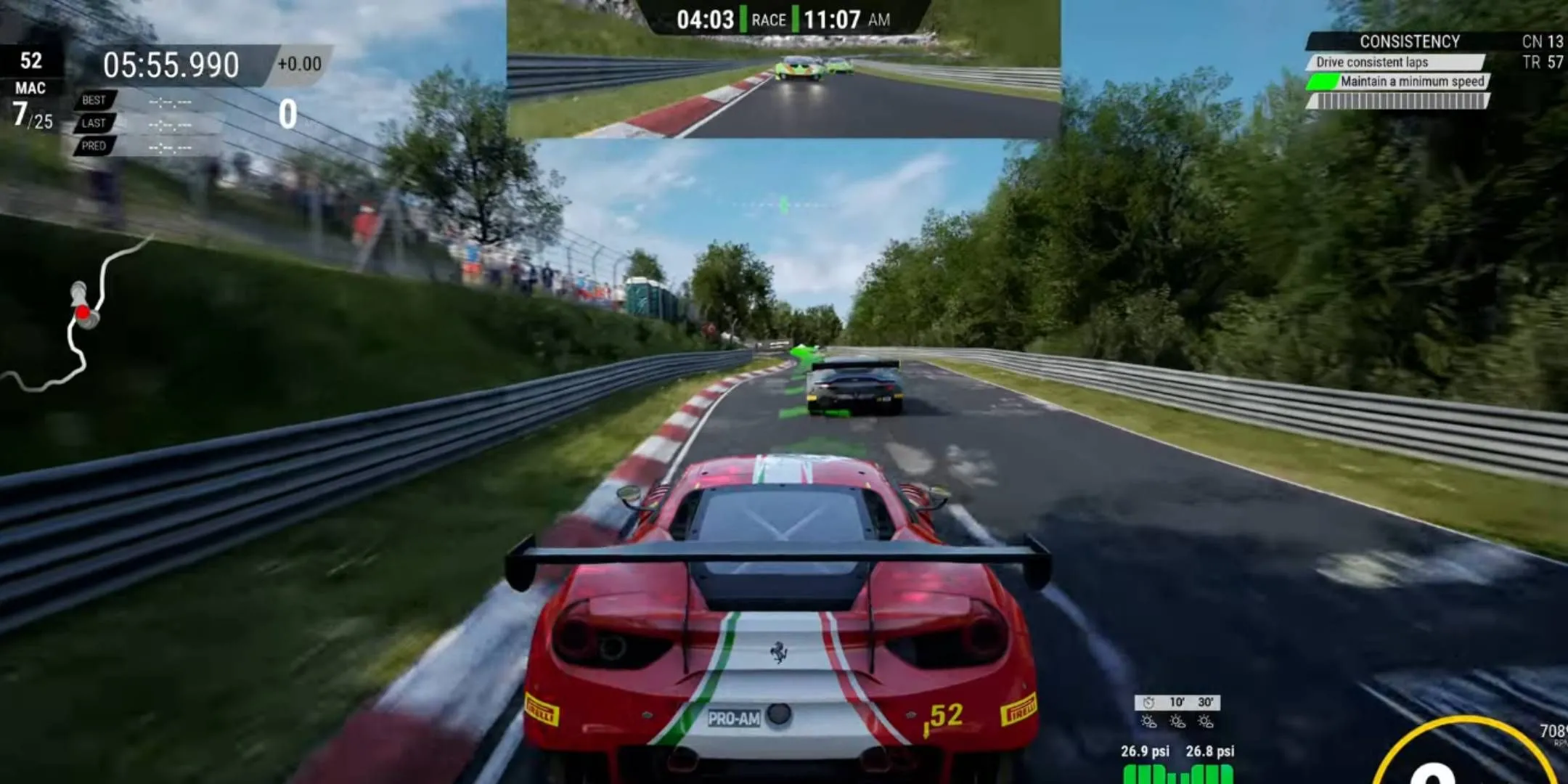 Những chiếc xe đua GT chuyên nghiệp tranh tài trong Assetto Corsa Competizione, game mô phỏng đua xe thực tế