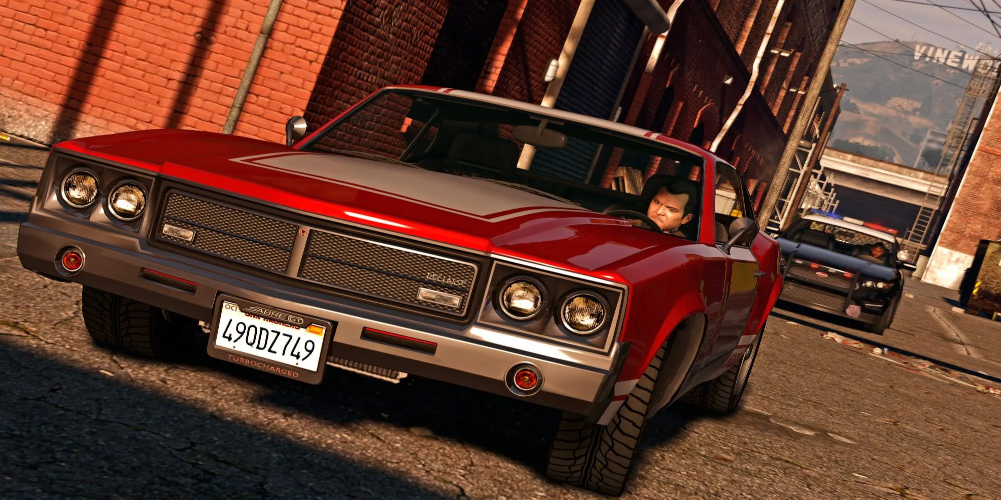 Những cuộc rượt đuổi xe cộ đỉnh cao trong GTA 5 - Michael chạy trốn cảnh sát