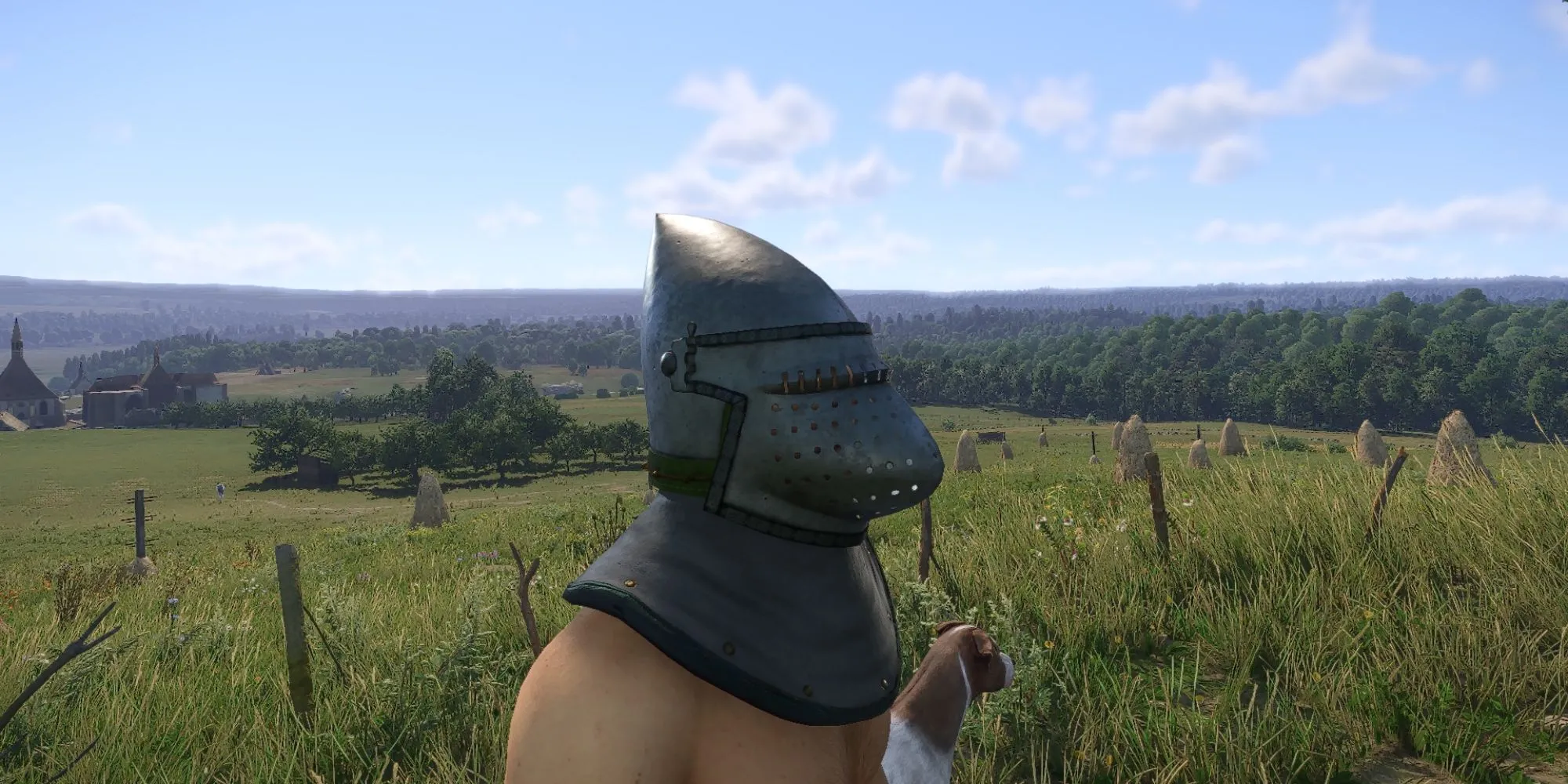 Noble Bascinet, chiếc mũ sắt tốt nhất trong game Kingdom Come Deliverance 2 về mọi mặt.