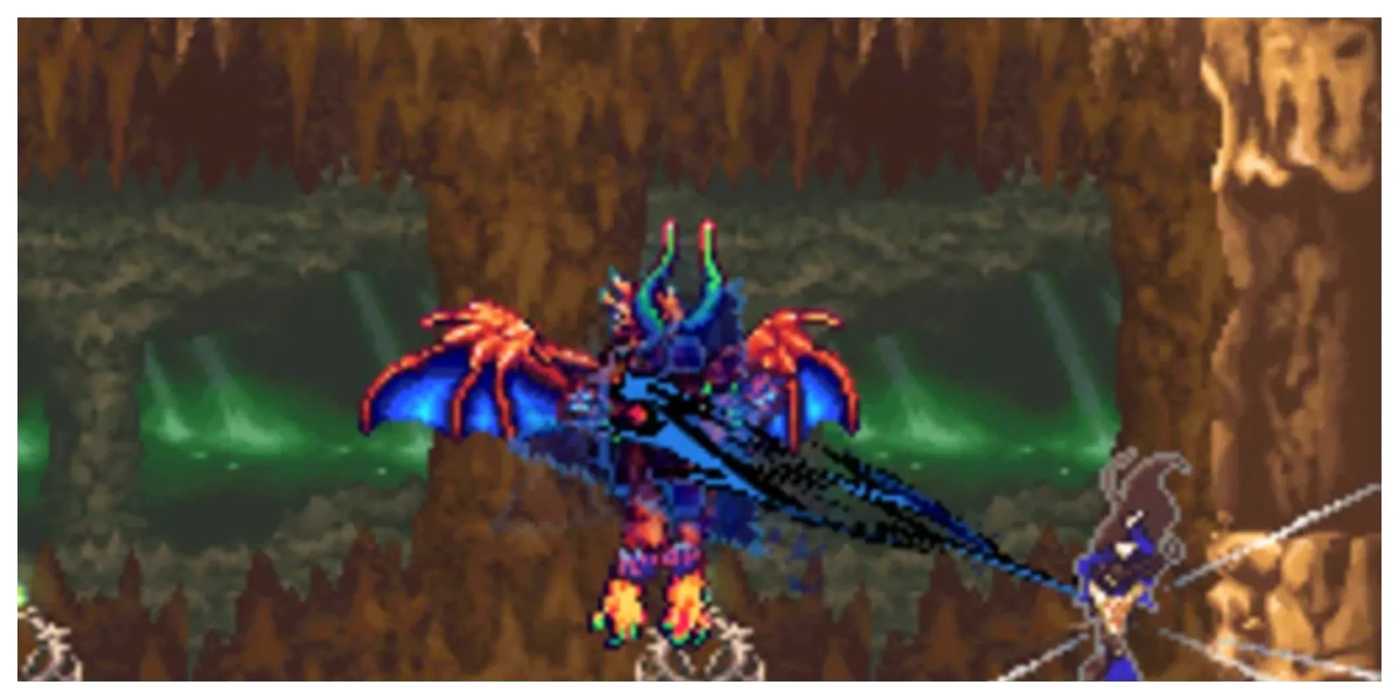 Nữ nhân vật Shanoa trong game Castlevania Order of Ecclesia với phong cách gothic đặc trưng của series game Metroidvania này