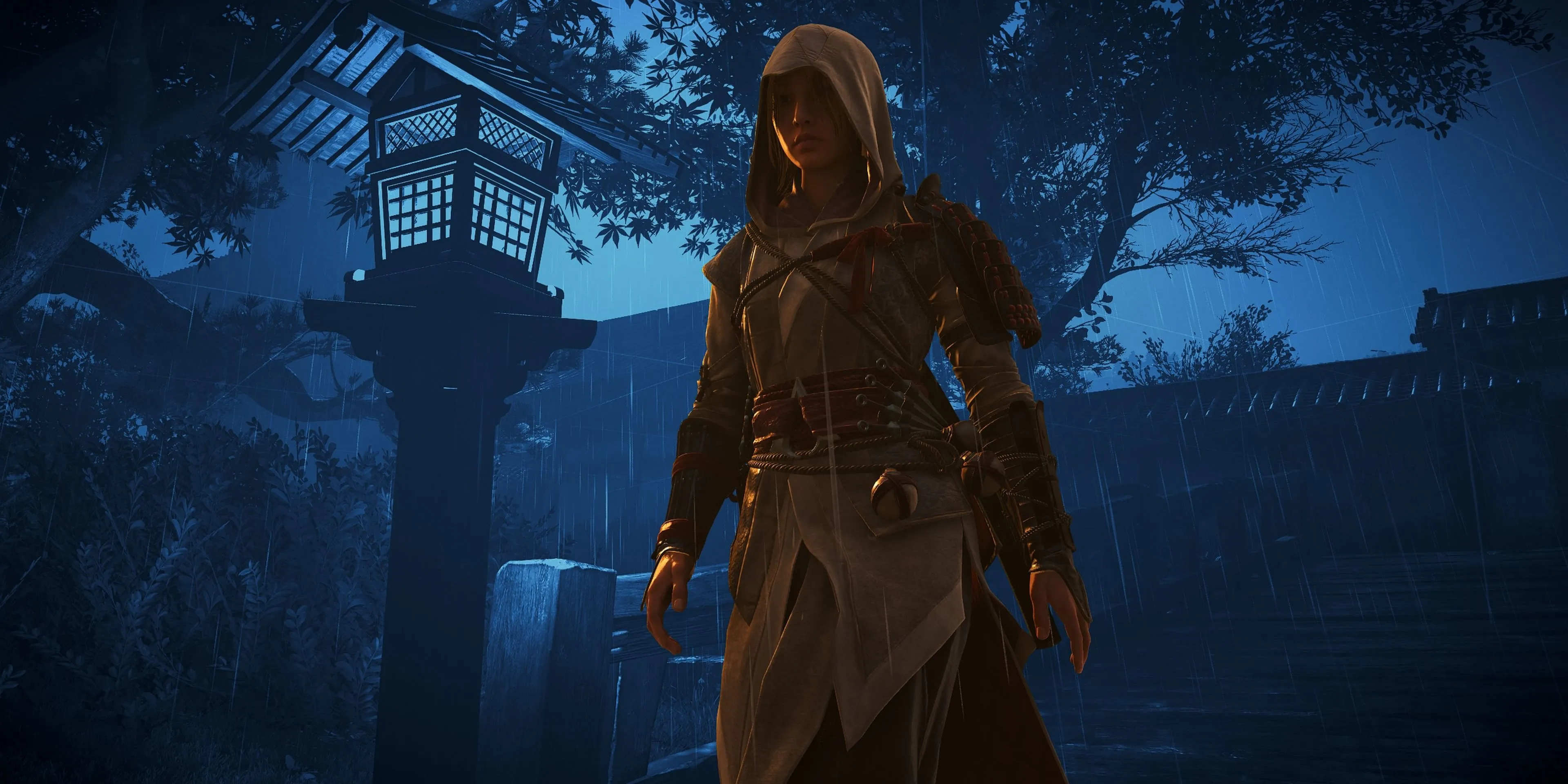 Nữ shinobi Naoe với vẻ ngoài sắc sảo và kỹ năng ám sát trong Assassin's Creed Shadows