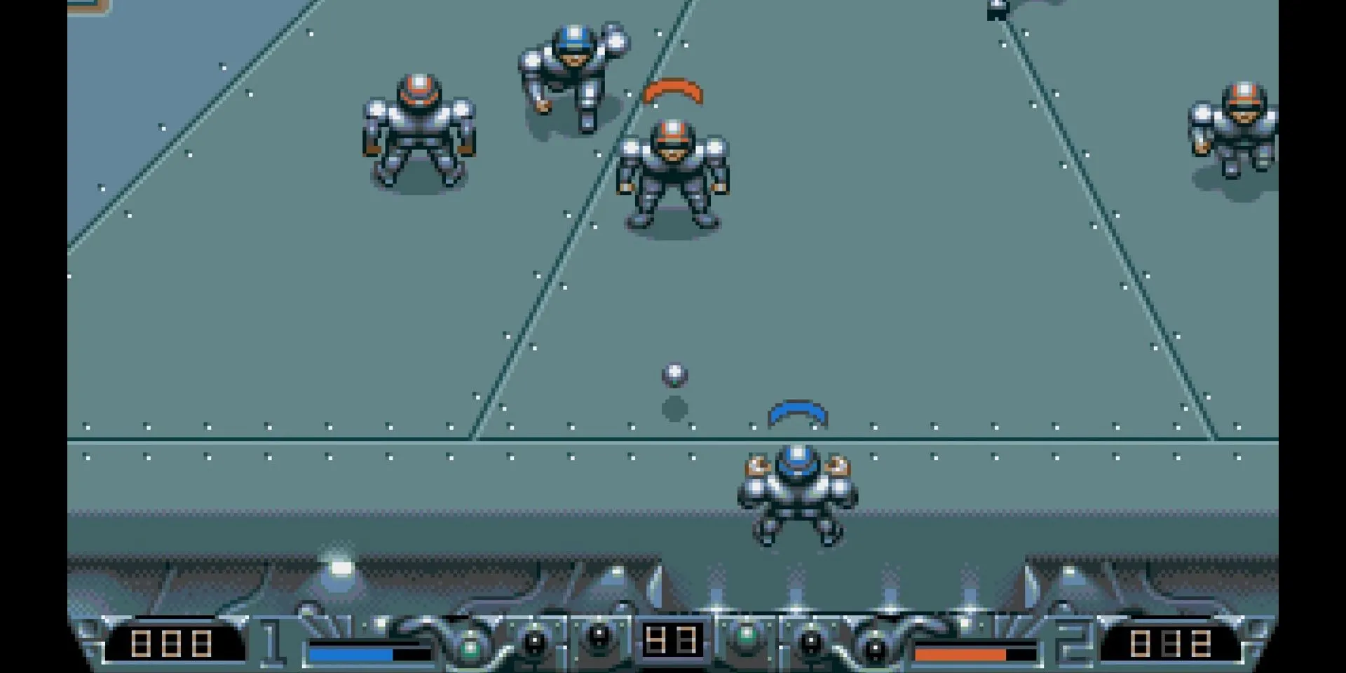 Pha tranh bóng quyết liệt trong Speedball 2: Brutal Deluxe