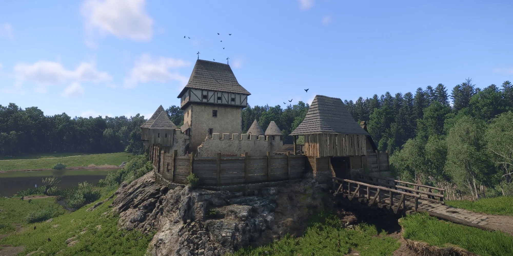 Pháo đài Maleshov do Otto Von Bergow chiếm giữ trong Kingdom Come Deliverance 2