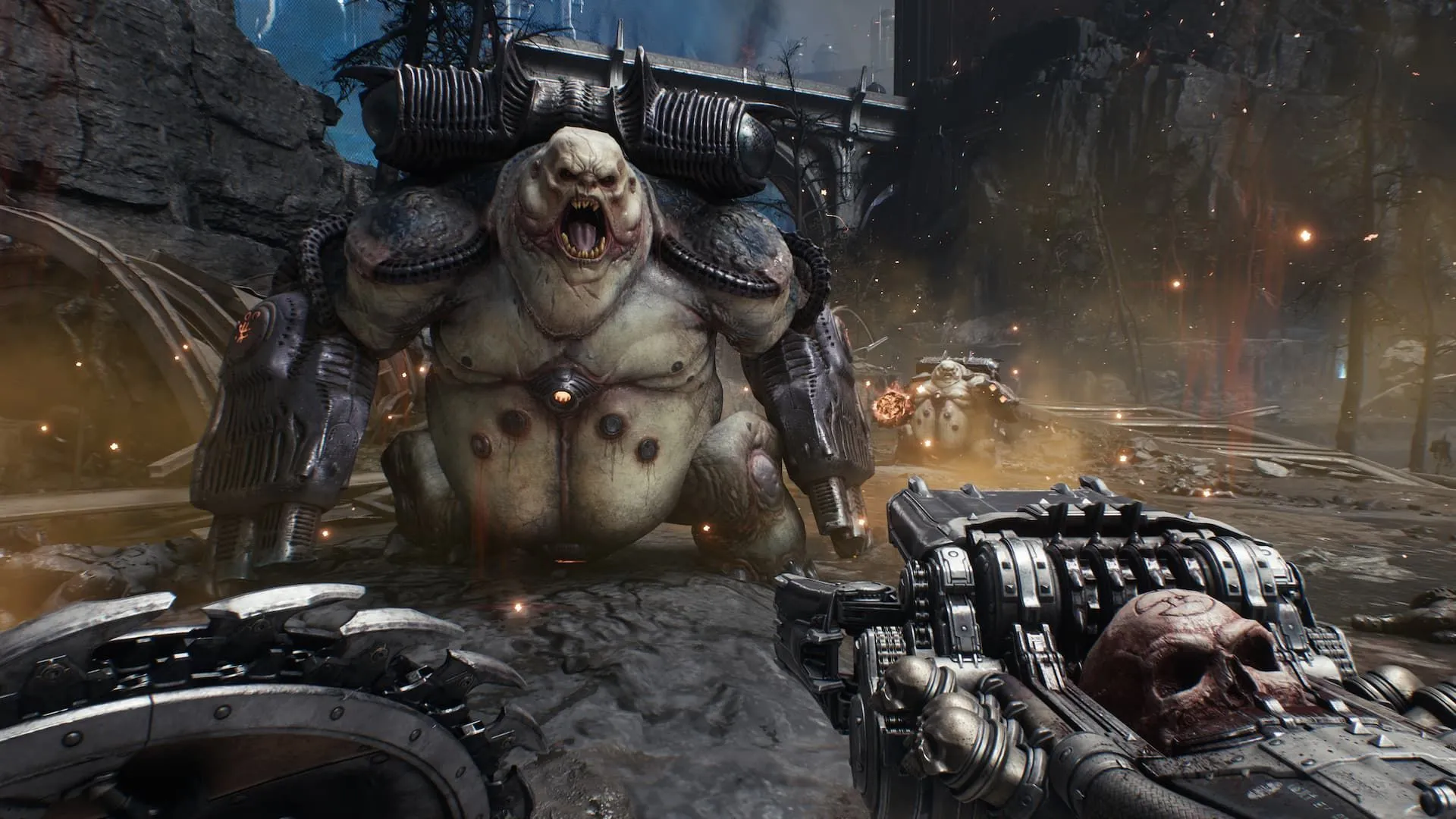 Quái vật Mancubus trong game DOOM The Dark Ages sắp có mặt trên Xbox Game Pass