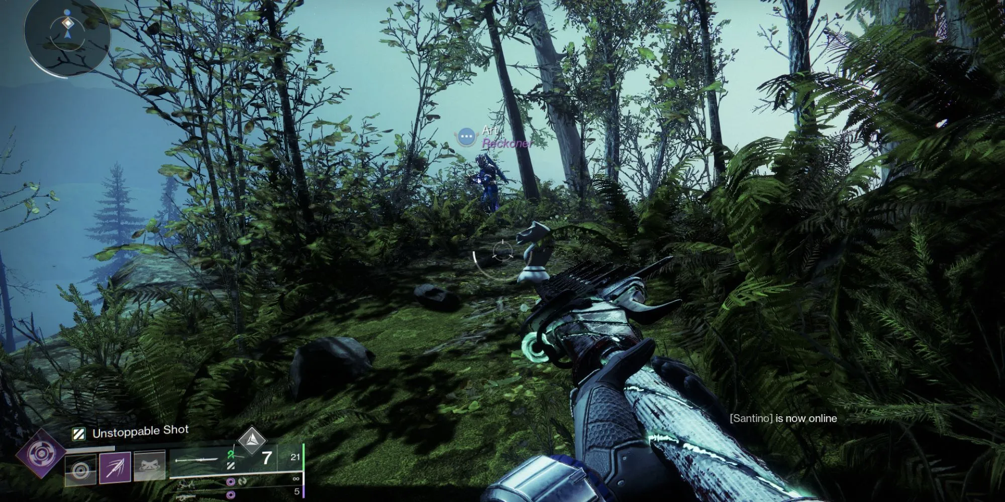 Quân cờ bí ẩn Destiny 2 trên đỉnh vách đá ở Winding Cove, EDZ