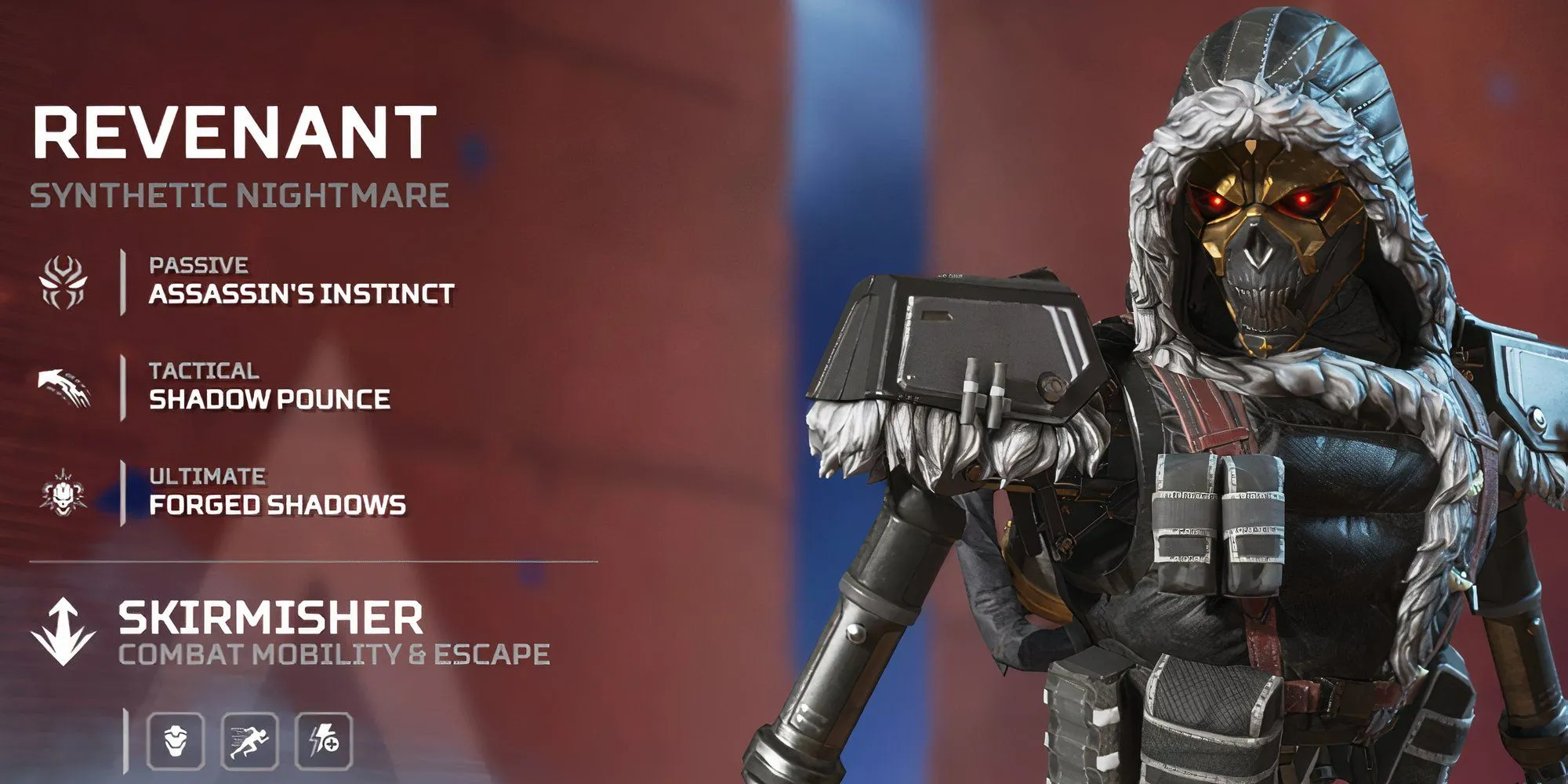 Revenant trong Apex Legends đang sử dụng kỹ năng Bóng Rèn
