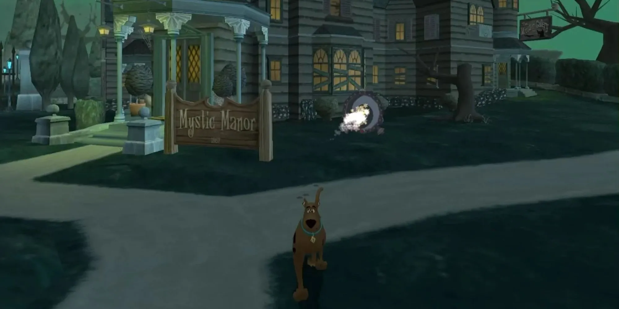 Scooby-Doo và Shaggy trong game Night of 100 Frights trên PS2