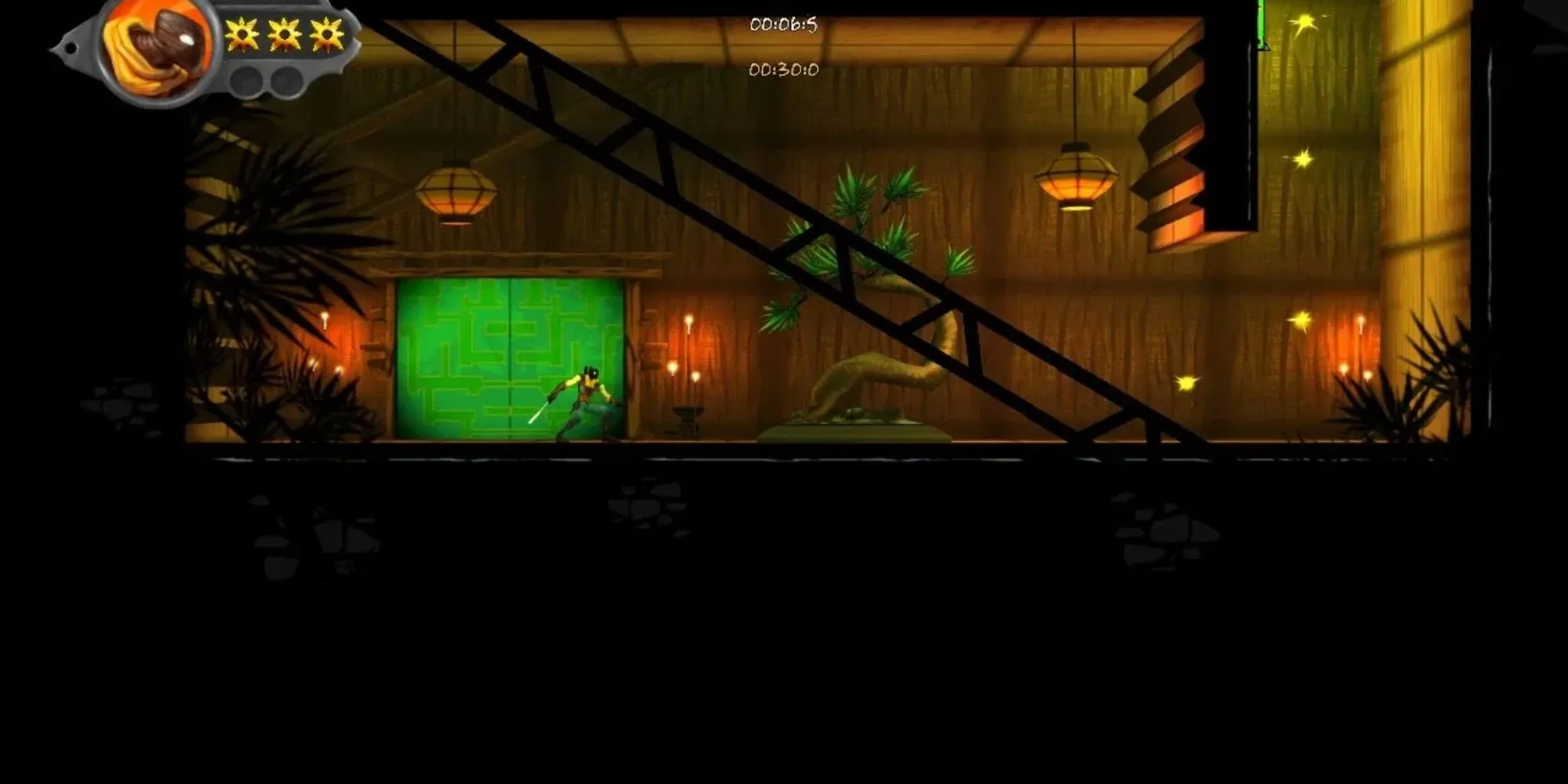 Shadow Blade Reload với lối chơi ninja hành động cuộn cảnh