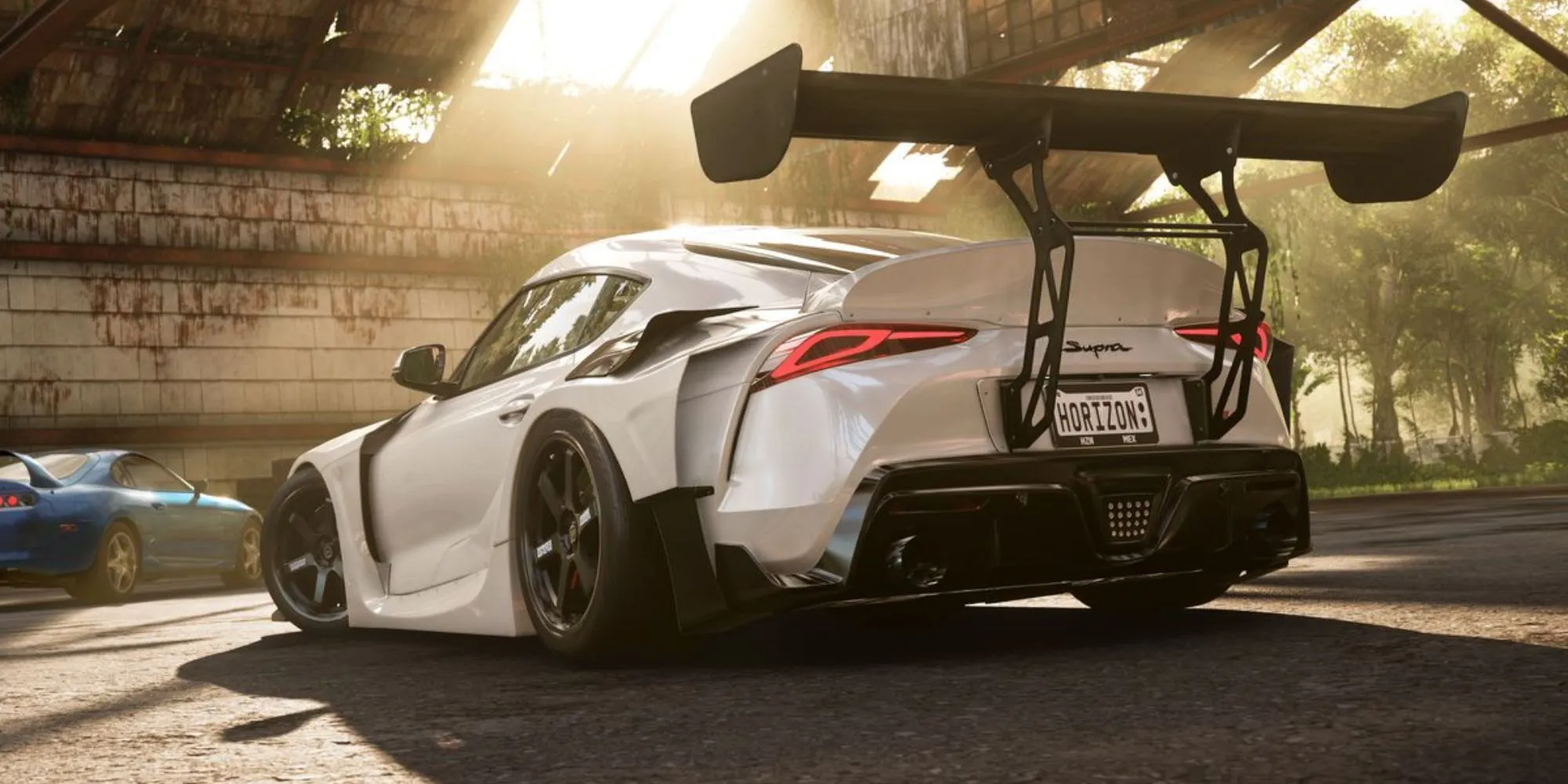 Siêu xe đua trên đường trong game đua xe thế giới mở Forza Horizon 5