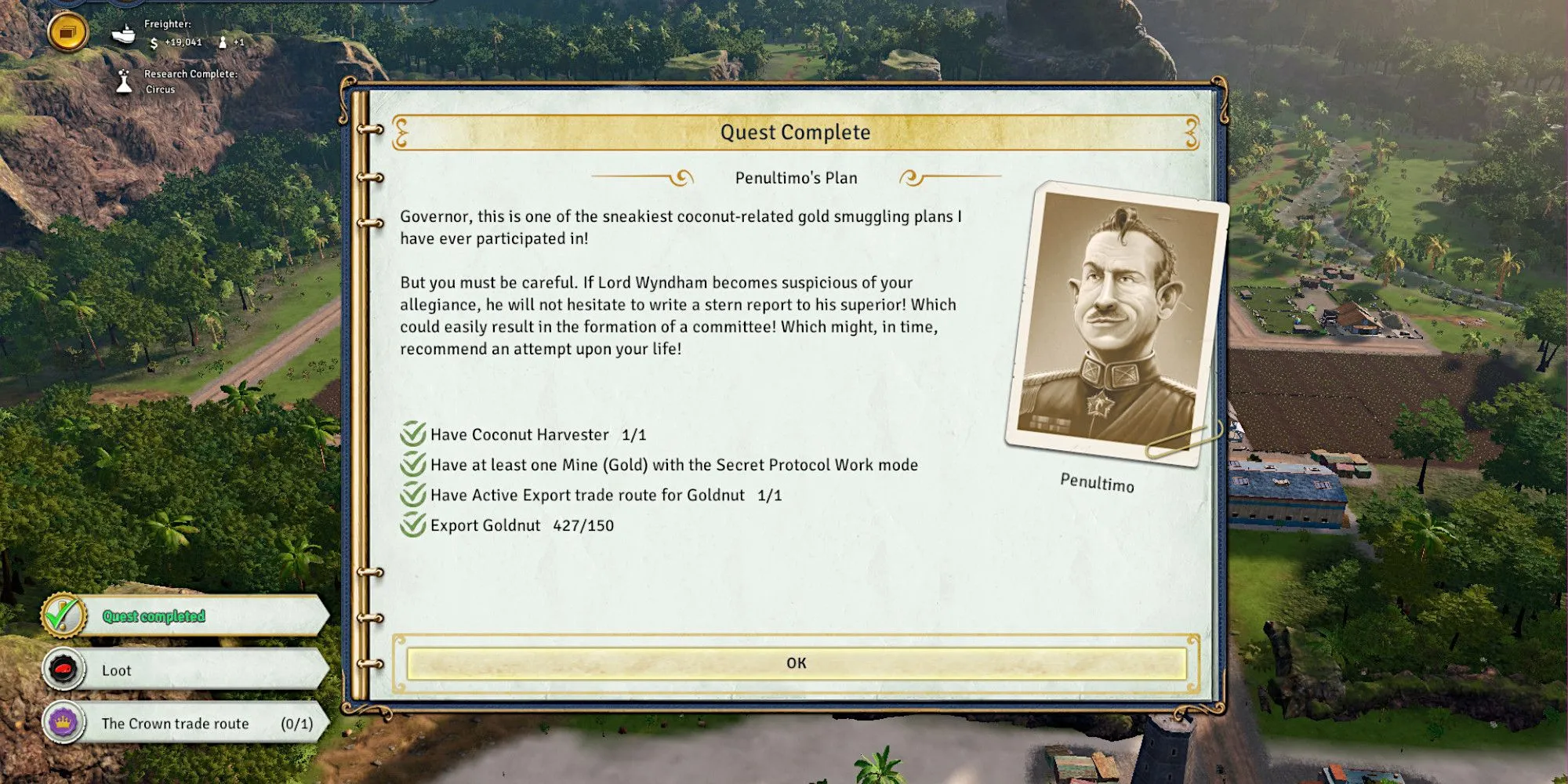 Thành phố đang phát triển trong Tropico 6, minh họa lối chơi xây dựng và quản lý với cốt truyện hài hước