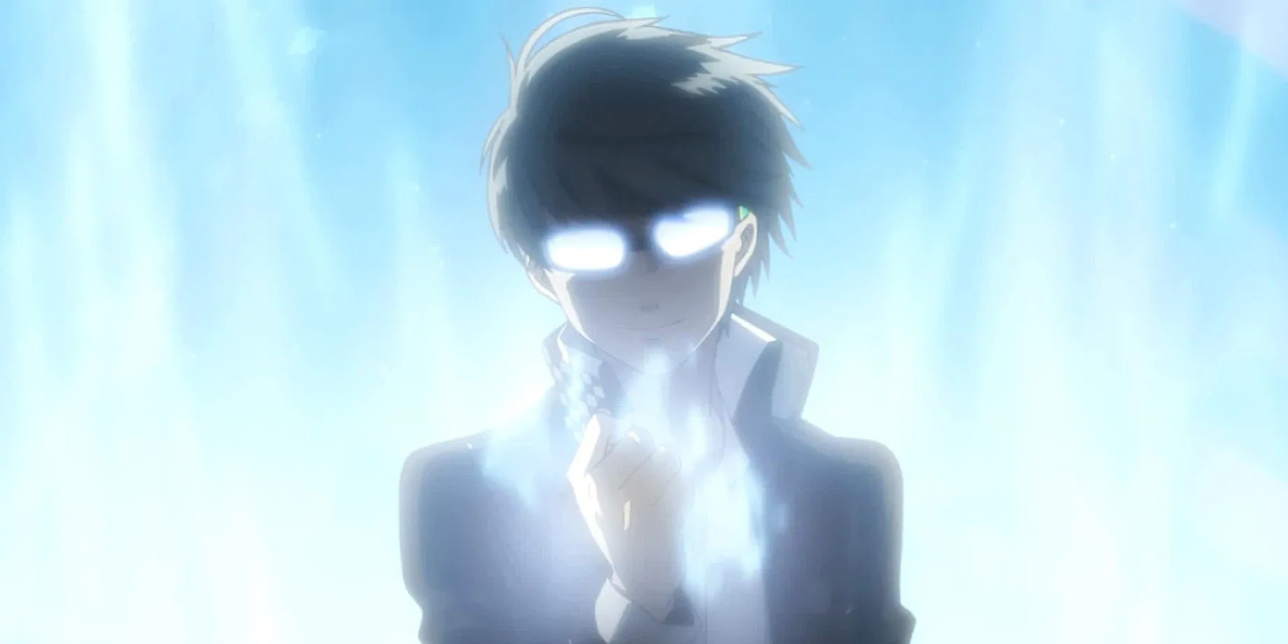 The protagonist awakens his Persona in Persona 4 Golden