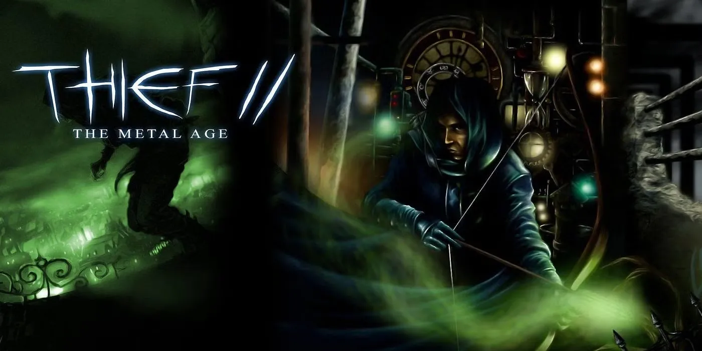Thief 2 The Metal Age - Garrett ẩn mình chờ thời cơ trong một kiến trúc kim loại