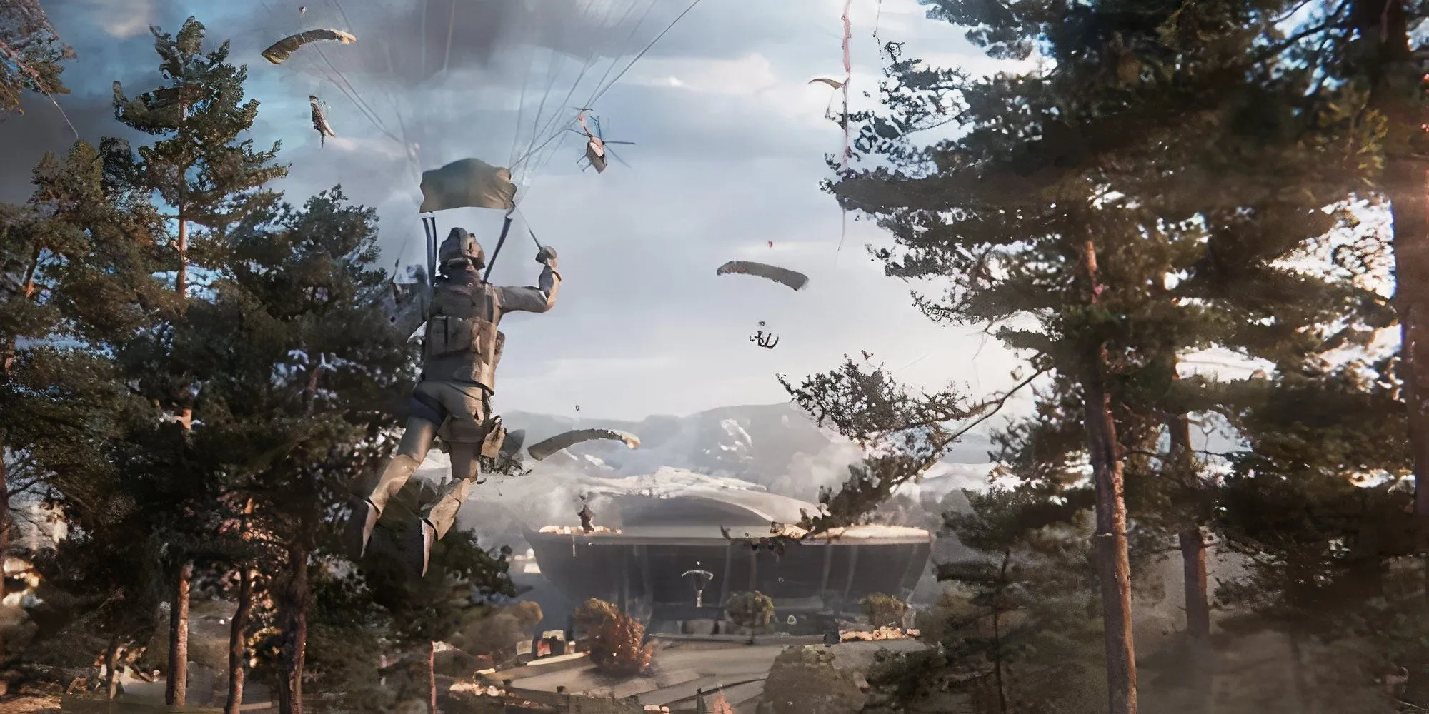 Toàn cảnh bản đồ Verdansk trong Call of Duty Warzone, một địa điểm quen thuộc của game thủ