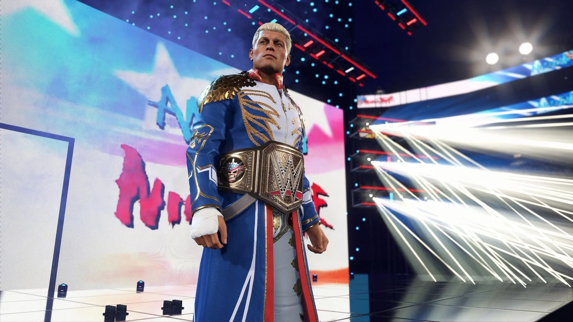 Trải nghiệm đồ họa chân thực trong game đô vật WWE 2K25