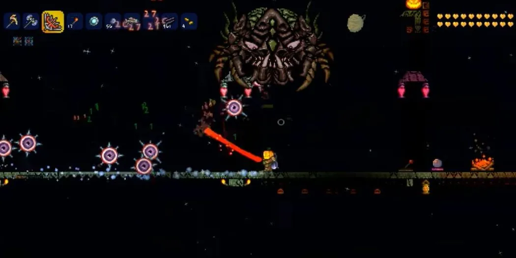 Trùm Ocram trong Terraria tại E3 2014