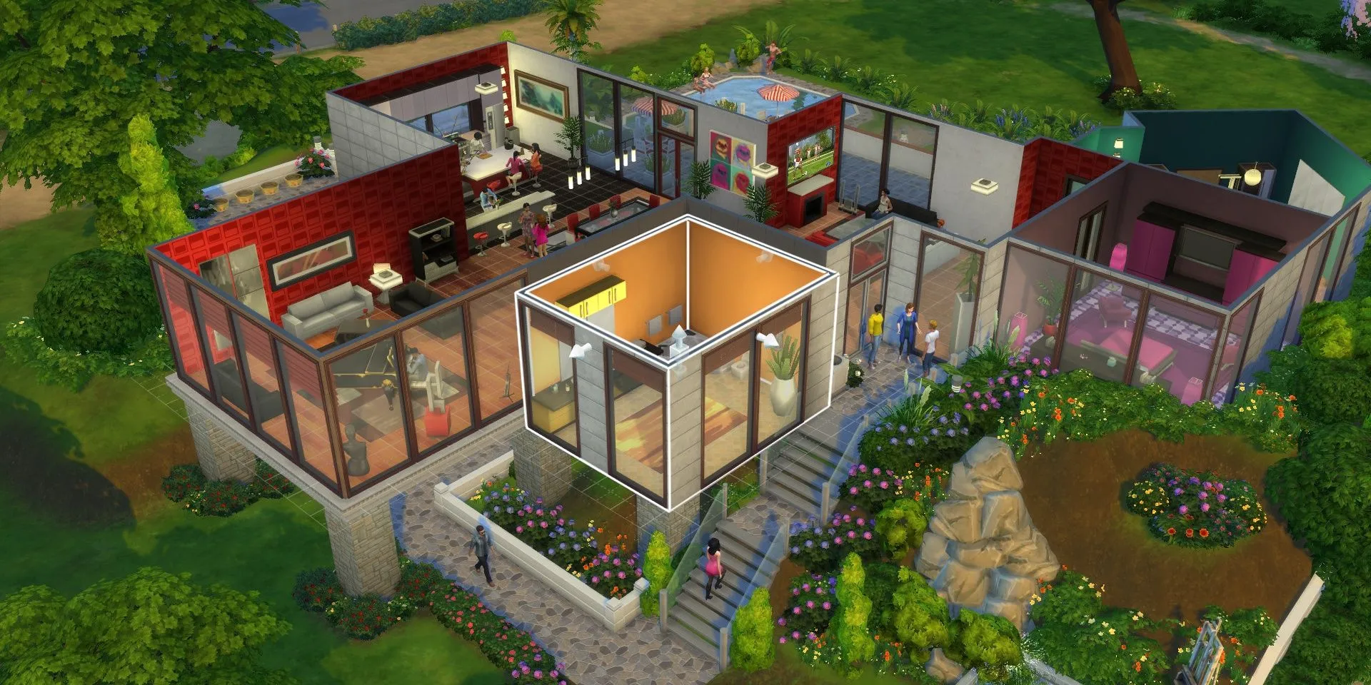 Tùy chỉnh thiết kế ngôi nhà mơ ước trong The Sims 4