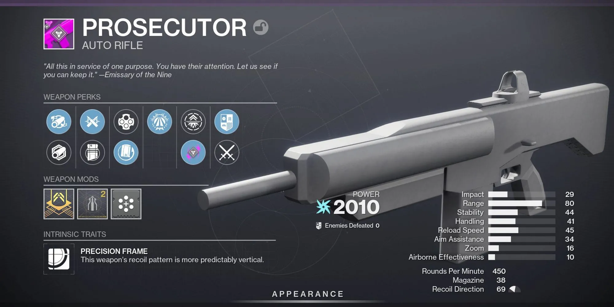 Vũ khí chưa hoàn thiện trong Destiny 2 bị lộ do lỗi sự kiện Rite of the Nine
