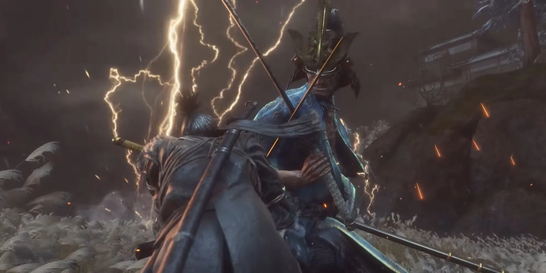 Wolf đối đầu với Isshin, the Sword Saint trong trận chiến cuối cùng đầy cam go của Sekiro: Shadows Die Twice