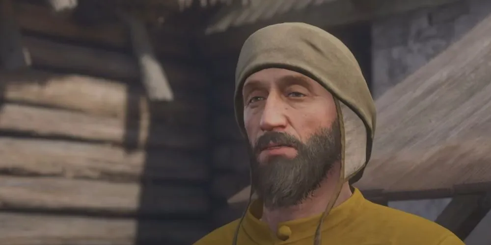 Xay bột Kreyzl bên ngoài nhà gần Trosky trong Kingdom Come Deliverance 2