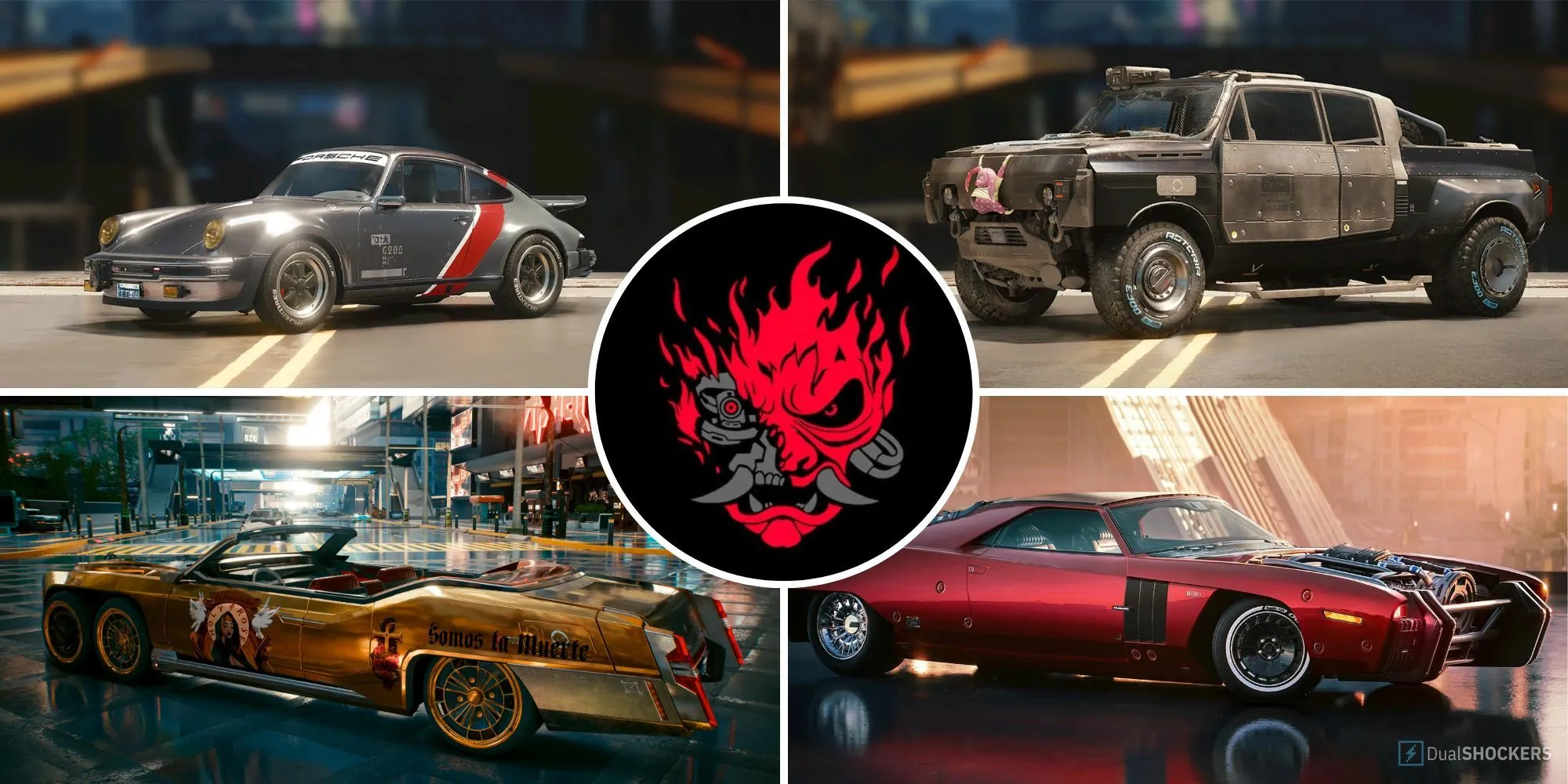 Xe miễn phí trong Cyberpunk 2077 - Nhiều loại xe đẹp