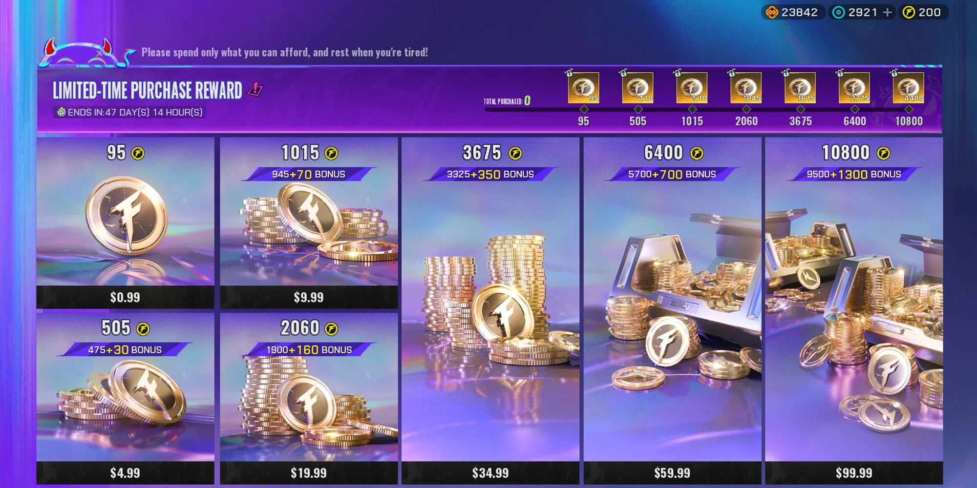 Xu FragPunk (FragPunk Coins) và các gói nạp trong game