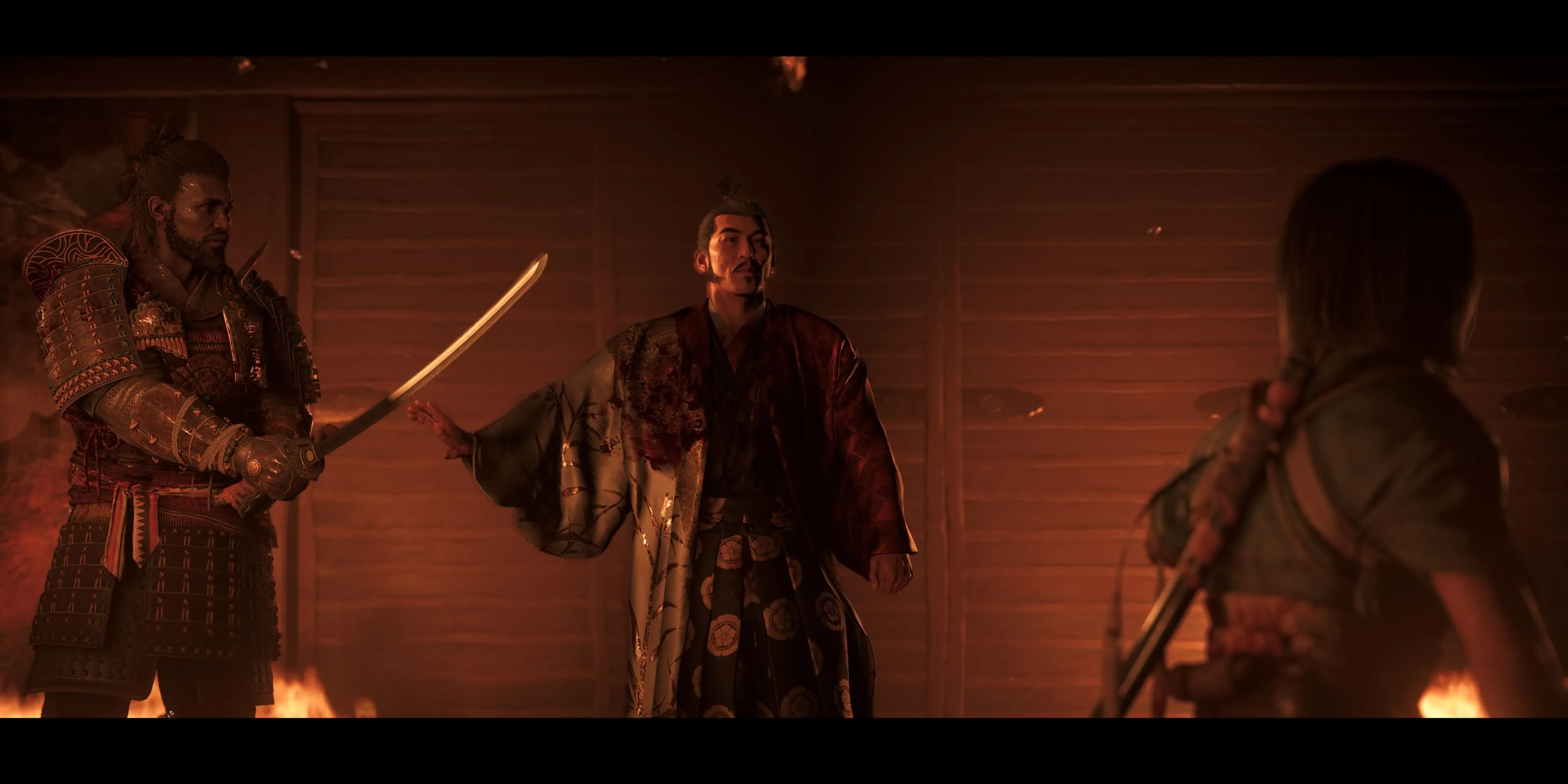 Yasuke can thiệp vào trận chiến giữa Oda Nobunaga và Naoe